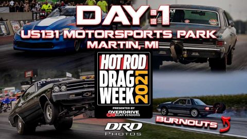 Drag Week 2021 | Day 1 Racing Check Point & Trailer Burnouts  | US 131 Motorsports Park | Martin, MI