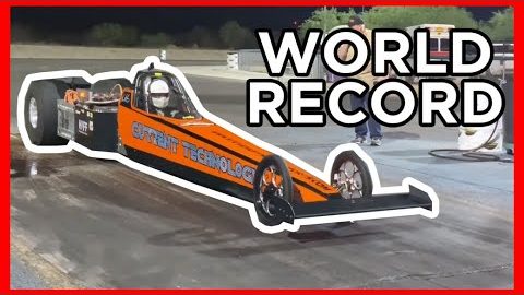 ELECTRIC DRAGSTER BREAKS 200MPH!