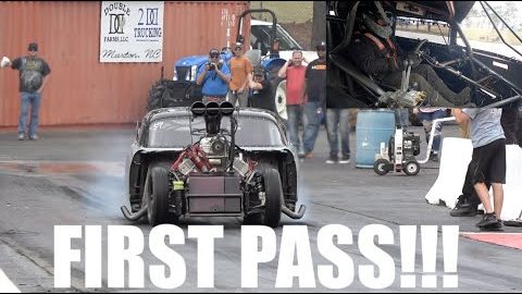 FIRST PASS IN OUR BLOWN HEMI PROMOD!!!!