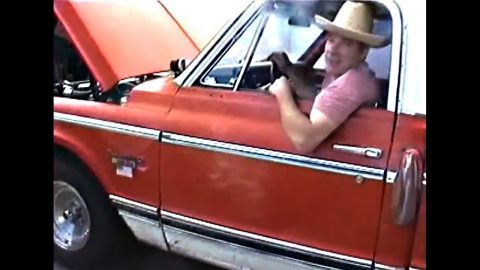 Farmtruck before Street Outlaws, September 2002