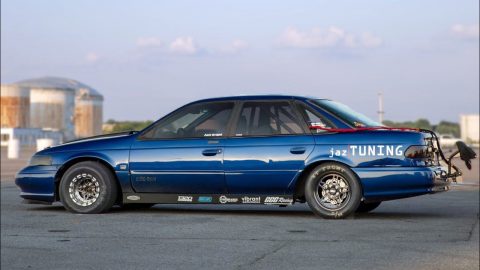 He created the worlds only 1,000HP Ford Taurus SHO!