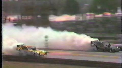 Little John Lombardo vs Anderson 1983 NHRA INDY U.S. Nationals Funny Car Qualifying Round 1
