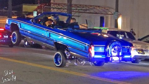 Lowriders TAKE OVER Hollywood Blvd in Los Angeles