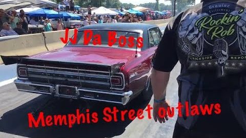 Memphis Street Outlaws JJ Da Boss Arm Drop Race Arkansas Drag Racing