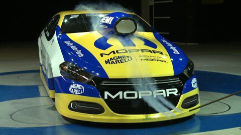 Mopar's Dodge Dart NHRA Pro Stock in Wind Tunnel