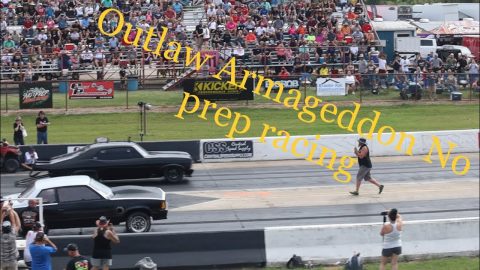 Outlaw Amageddon Big Tire round 1 eliminations (All the action) featuring American outlaws