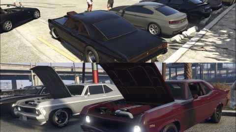 (PS4) GTA5 |1320 DRAG RACING 900-1000hp Cars Shut Down Highway