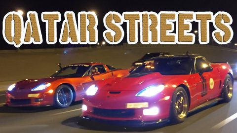 Qatar STREET Racing! - Corvette Showdown