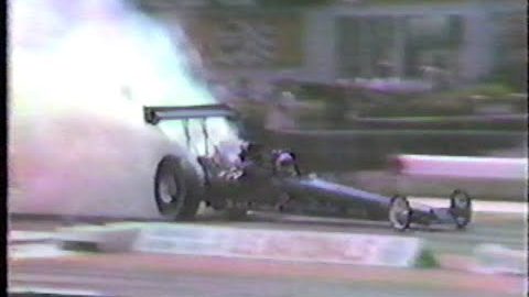 Ray Stutz vs Doug Kerhulas 1983 NHRA INDY U.S. Nationals Top Fuel Qualifying Round 2