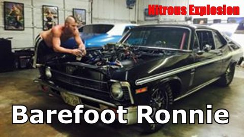Street Outlaws: Barefoot Ronnie Pace Nitrous explosion at Outlaw Armageddon