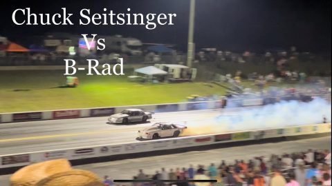 Street outlaws NPK5 Big Tire class- Chuck Seitsinger vs B-Rad