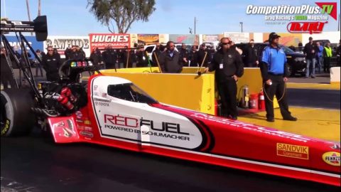 TJ Coughlin Earns Top Fuel Dragster License Don Schumacher JEGS High Performance NHRA at Phoenix, AZ