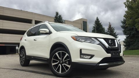 The 2019 Nissan Rogue's Divide and Hide system and Safety Shield Technology demonstration