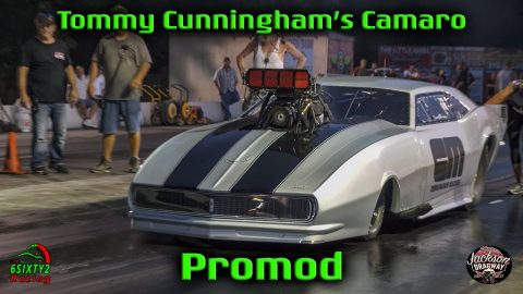 Tommy Cunningham's Promod Camaro (Jackson Dragway) (4k video)