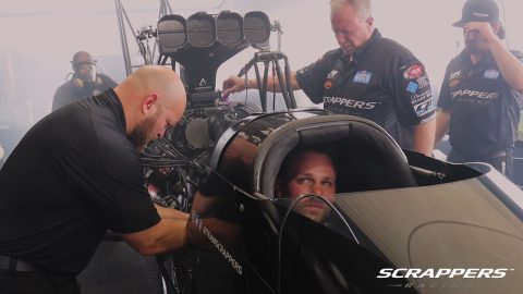 Top Fuel Dragster Warm-up