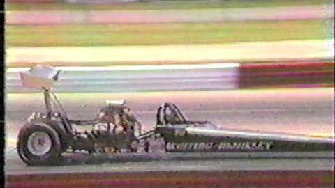 Top Fuel Jack Ostrander vs Markley vs  1983 NHRA U.S. Nationals Round 1 Qualifying