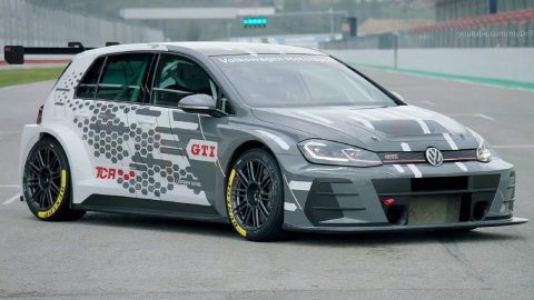 VW Golf GTI TCR Racing Car - Wider Body And More Power