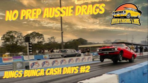 Wheelstands at Aussie No Prep Cash Days Drag Racing - Warwick Dragway
