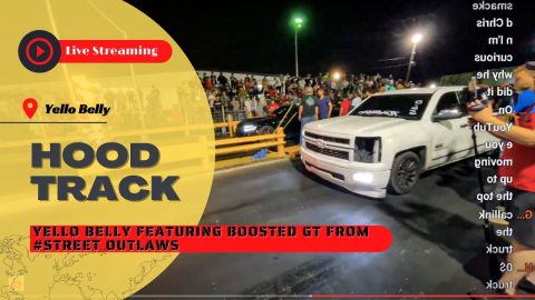 YELLO BELLY FEATURING BOOSTED GT FROM #STREET OUTLAWS #PACKED THIS #SUNDAY #LIVESTREAM #KAYLA