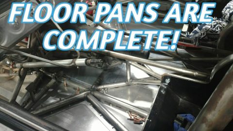 1966 GTO Race Car Floor Pan Install Part 3 (GTO BUILD EP24)