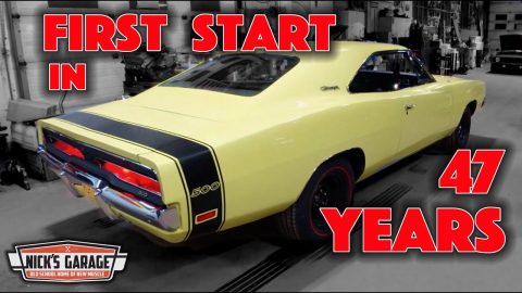 1969 Charger 500 - First Start In 47 YEARS