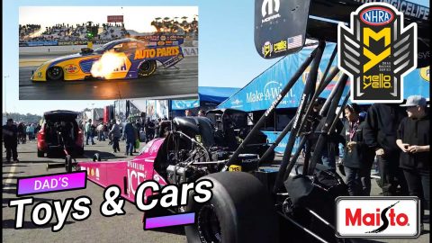 2019 NHRA Drag Racing. The Fastest Drag Car in The World! Dad's Toys & Cars Episode 1(THAI)