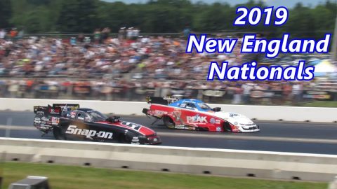 2019 NHRA New England Nationals Top Fuel, Funny Car Eliminations, Walking in the Pits