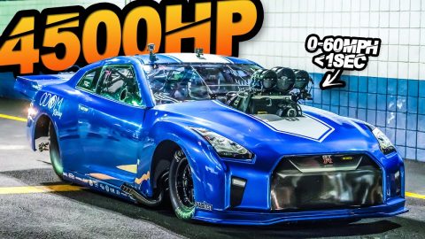 4500HP GTR?! 250MPH in 5 Seconds! (Street Outlaws No Prep Kings Debut)