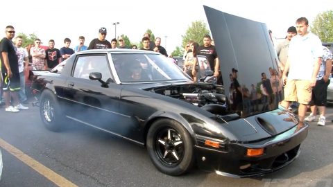 7 Second RX7 - Turbo bigger than the motor!