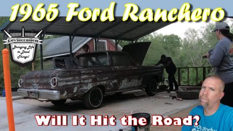 Abandoned 1965 Ford Falcon Ranchero - Praying for a Drive - Hopeful It Starts and Runs - Revival?