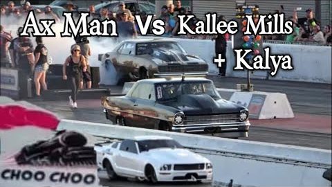 Ax Man vs Kallee Mills + Kayla Morton!!