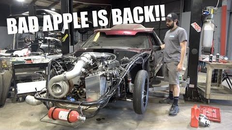 BAD APPLE is FIRED UP AND READY TO RACE!!