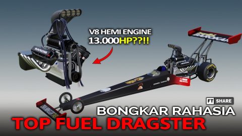 BONGKAR RAHASIA 13.000 HORSEPOWER!!! | Cara Kerja Top Fuel Dragster