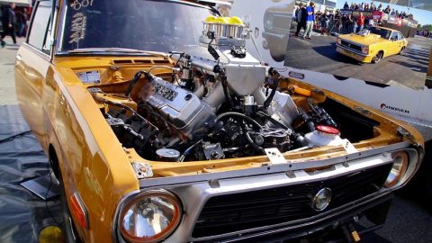 BOWSER NITROUS DATSUN RETURNS AT LIGHTS OUT 11 AND WITH A SERIOUS NEW ENGINE!
