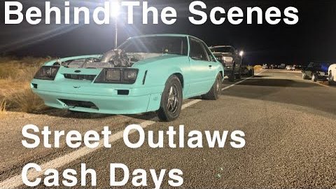 Behind The Scenes of Street Outlaws Cash Days!!!!