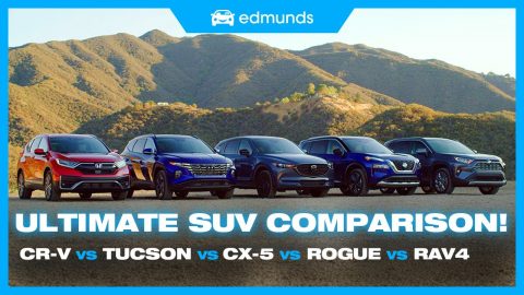 Best Small SUV Comparison 2021: CR-V vs. RAV4 vs. CX-5 vs. Rogue vs. Tucson