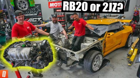 Building and Heavily Modifying a 1989 Nissan Skyline R32 GTS-T - Part 10: Removing Engine!!