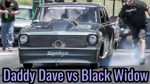 Daddy Dave vs Black Widow at No Prep Kings 2 Topeka Kansas