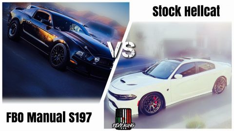 FBO Manual S197 vs Stock Hellcat 1320