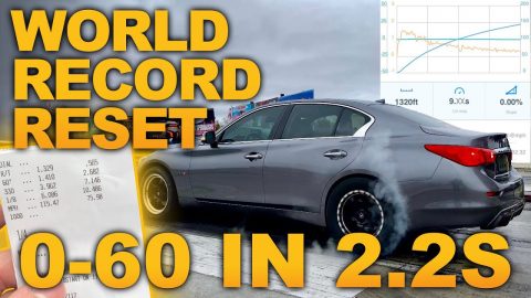 Fastest Q50 IN THE WORLD! | VR30 Intercooler Prototype Testing