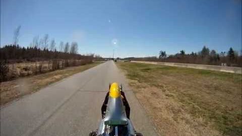 First Pass in Top Dragster