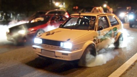 Flame Spitting VW hits the Streets! | 1000+ AWHP!
