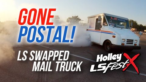 Gone Postal! - LS Swapped Mail Truck - Holley LS Fest