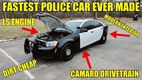 I Bought The Fastest Police Car Ever Made & The Cheapest Way To Buy A Modern LS CAR! 4-Door Camaro!