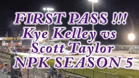 Kye Kelley vs Scott Taylor first pass at No Prep Kings Season 5 NPK 2022 Street Outlaws Palm Beach