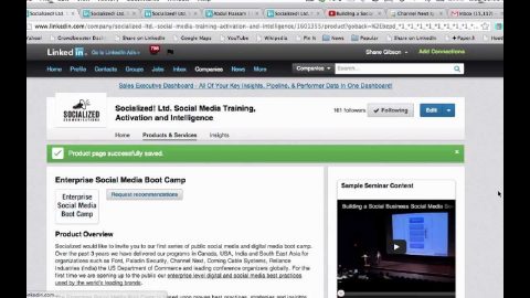 LinkedIn For Business Step by Step Tutorial