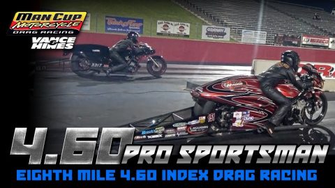 Man Cup 4.60 Index - Eighth Mile Pro Drag Bike Motorcycle Drag Racing
