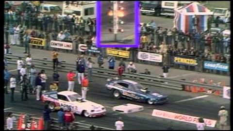 NHRA Greatest Moments - Snake's Funny Car first in the 5's