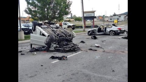 POV Street Racing Gone Wrong. HORRIFIC CRASH @ over 112mph