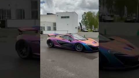Pacific Blue MSO McLaren P1 💖💖💖💖💖 #supercar #hypercar #shorts